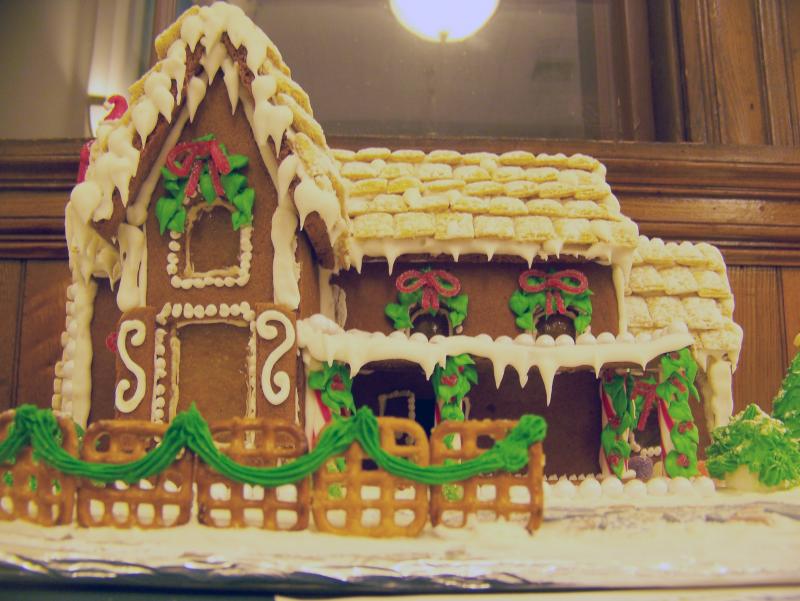 Habitat for Humanity's 4th Annual Gala and Silent Auction featured a gingerbread house contest this year. BY MATTHEW BERNAT